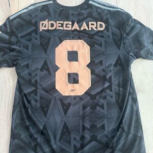2022-2023 Arsenal Away Authentic Player Version Odegaard Size L